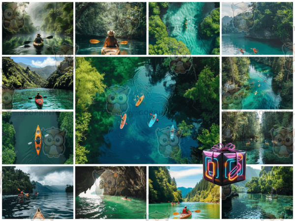 *Package* 15 Kayak Scenes
