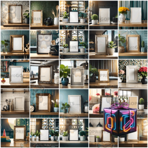 *Package* 25 Picture Frame Mockups