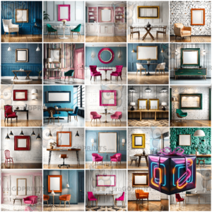 *Package* 25 Wall Frame Mockups