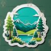 Nature logo background